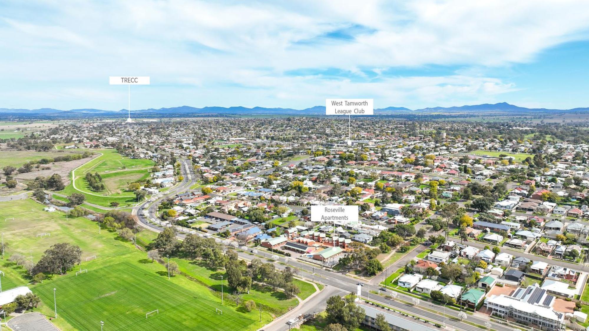 The Roseville Apartments Tamworth Exterior foto